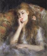 Pierre Renoir Young Woman Seated(The Thought) Germany oil painting artist